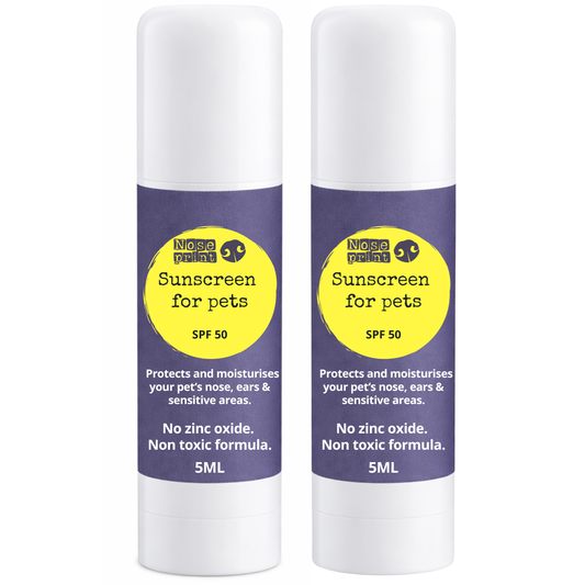 Pet Sunscreen Stick 5ML SPF 50, Zinc Oxide Free, Non-Toxic, for Dogs and Cats