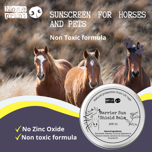 Horse Sunscreen SPF 50,  balm 100ml
