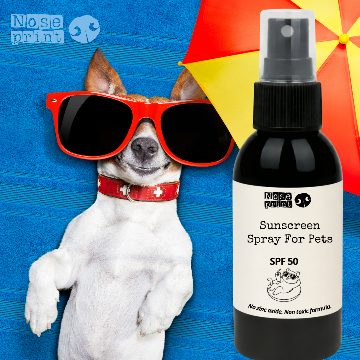 SPF 50 Spray for pets - NEW easy to remove formula  100ML