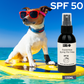 SPF 50 Spray for pets - NEW easy to remove formula  100ML