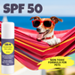 Pet sunscreen SPF 50 - 5ML travel size